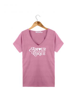 Tshirt Femme AMOUR DU RISQUE -