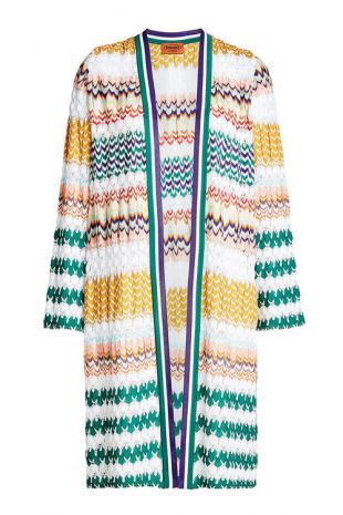 Long woman Cardi­gan