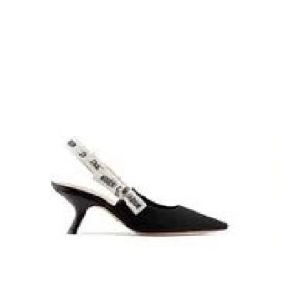 J'Adior Slingback in Black Technical