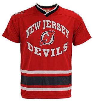 I remade the New Jersey Devils Hellboy shirt that Peep wore on the