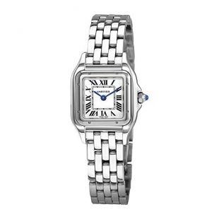 Montre Femme Kimio - Cadran Carré Argenté, Bracelet Cuir Noir - Quartz - Neuve étiquetée