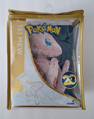 Pokémon t18738 – Mew, Mystical Peluche Multicolore