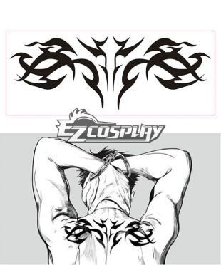 Gangsta Gyangusuta  Worick Arcangelo Nicolas Brown Nic Tattoo Cosplay Accessory