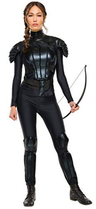 Rubie's Offizielles Katniss Rebel Kostüm aus The Hunger Games für Erwachsene – S