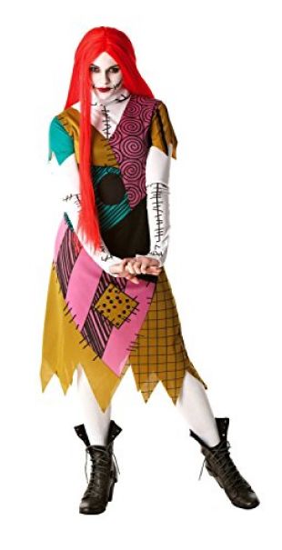 Rubie's Offizielles Nightmare Before Christmas Sally-Kostüm, für Erwachsene, Größe S