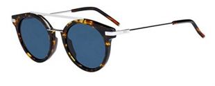 New Fendi URBAN FF 0225/S 9G0/KU Havana Palladium/Blue Sunglasses