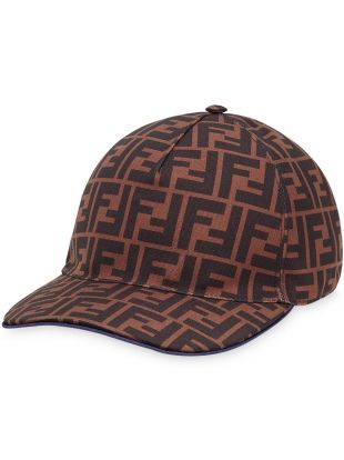 Fendi - Fendi Casquette à Motif Monogrammé