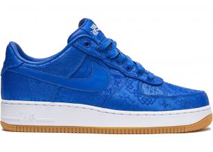 air force blue silk