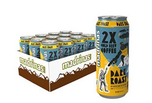 Madrinas Coffee 2X Dark Roast Fair Trade Cold Brew, 15 fl oz (Pack of 12)