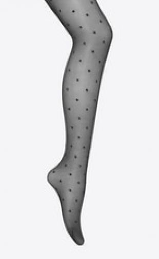 Dotted Voile Tights