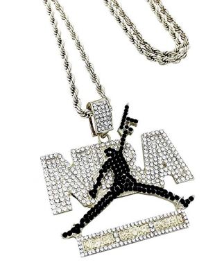 Never Broke Again Youngboy Diamond and Gold Chain Metal Print for