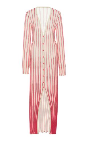 La Robe Jacques Striped Knit Maxi Dress