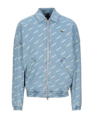LACOSTE L!VE Blouson en jean imprimé
