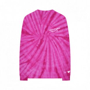 Underrated Youth Pink Tie Dye Long Sleeve