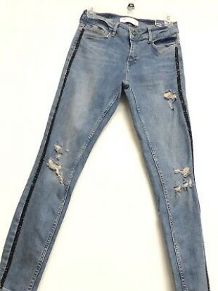 Sparkly Side Stripe Jeans