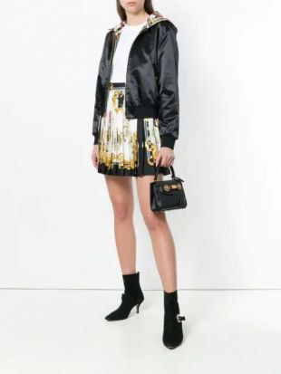 Versace Mini Sac Cabas à Plaque Logo - Farfetch