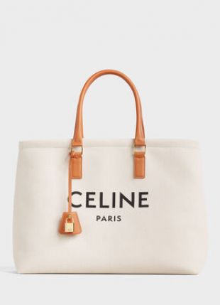 Cabas Celine Horizontal Canvas Bag