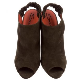 Pumps  Daim en Olive