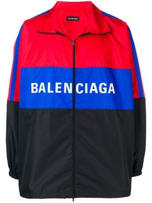 Coupe-Vent à Logo Balenciaga