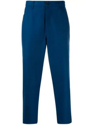 Pantalon Droit Coupe Crop Comme Des Garçons Shirt