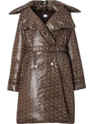 Burberry Trench Matelassé à Motif Monogrammé - Farfetch