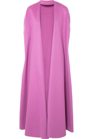 Wool And Cashmere Blend Cape