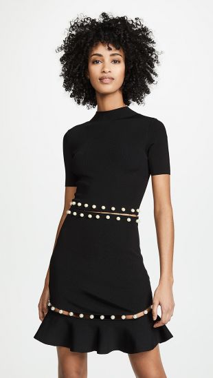 slim fit dress slacks Alice+Olivia Sleeveless Print Dress - BOPF main image 1