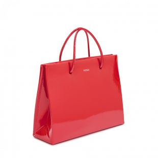 sac medea hanna latex red