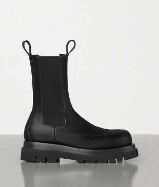 BOTTES MI MOLLET EN CUIR STORM