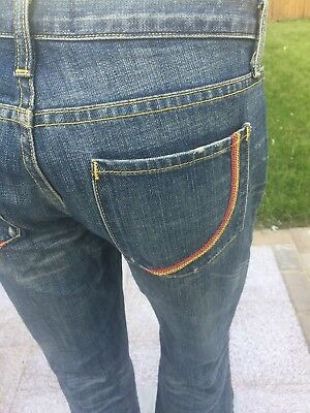 Rainbow Pocke Jeans