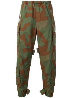 Pantalon Cargo Camouflage Off-White