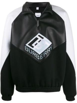 Top Colour Block à Logo Burberry