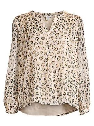 Leopard  Printed Blouse