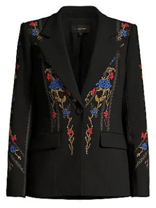 Carolyn Floral Embroidered Jacket
