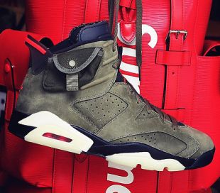 Nike Air Jordan 6 OG x Travis Scott Olive Retro Size 5-13 Mens Shoes CN1084-200  | eBay