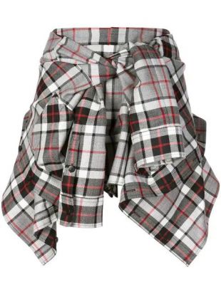 Wrapped Around Shirt Skirt