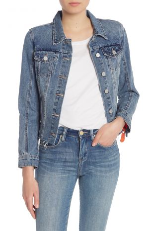 BLANKNYC Denim - Exposed Zipper Denim Jacket