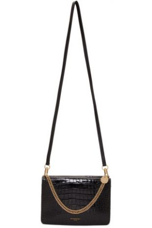 Givenchy - Black Croc GV3 Bag