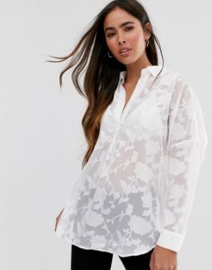 French Connection - Chemise effet dévoré | ASOS