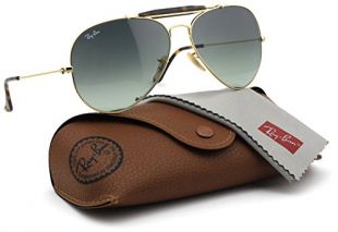 Ray-Ban RB3029 181/71 OUTDOORSMAN HAVANA Gold Frame / Grey Gradient Lens 62mm