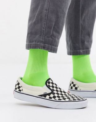 ASOS DESIGN - Chaussettes de sport - Vert fluo | ASOS