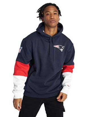 New Era Men Hoodies NFL Colour Block New England Patriots