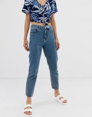 Only mom jean 90's wash | ASOS