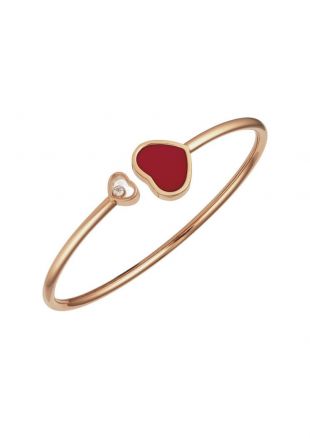 Rose Gold Happy Hearts Bracelet