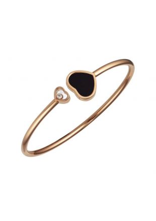 Diamond and Onyx Cuff Bracelet