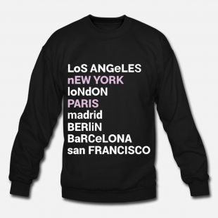 City Love Sweatshirt | Los Angeles New York London Unisex Crewneck Sweatshirt | Spreadshirt