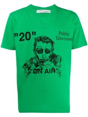 t-shirt Public Television Off-White