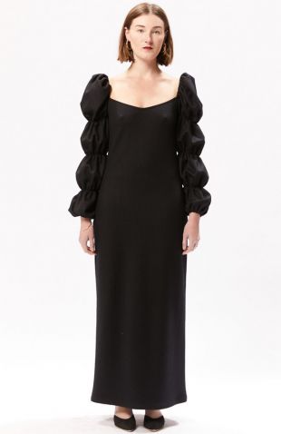 Pearl Dress Black