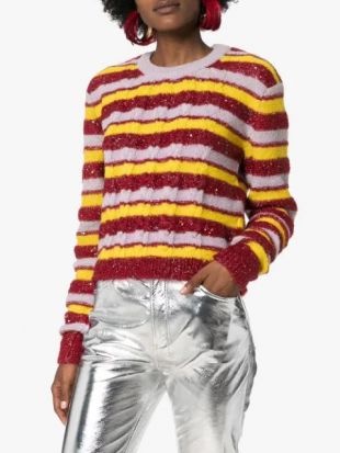 Ashish Pull à Rayures - Farfetch