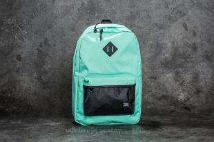 herschel - Herschel Supply Co. Heritage Backpack Lucite Green/ White ...